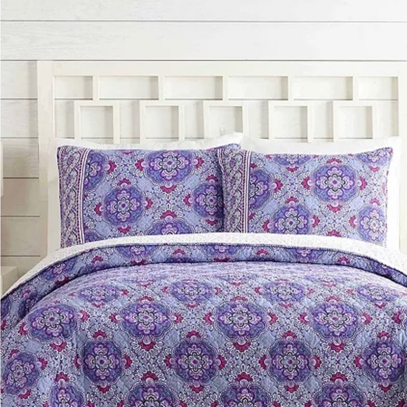 Vera Bradley Bedding Vera Bradley Purple Passion Cotton Quilt